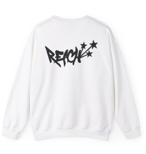 White reach crewneck